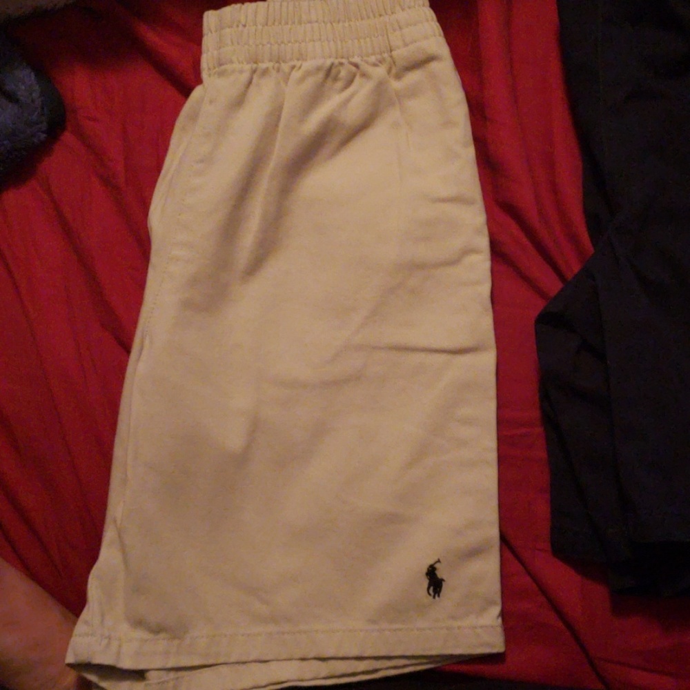 Polo khaki shorts size 7 NWOT